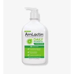 AmLactin Daily Nourish Lotion with 12% Lactic Acid AHA 20oz